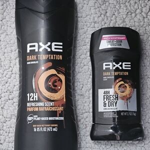 AXE Dark Temptation Body Wash and Deodorant